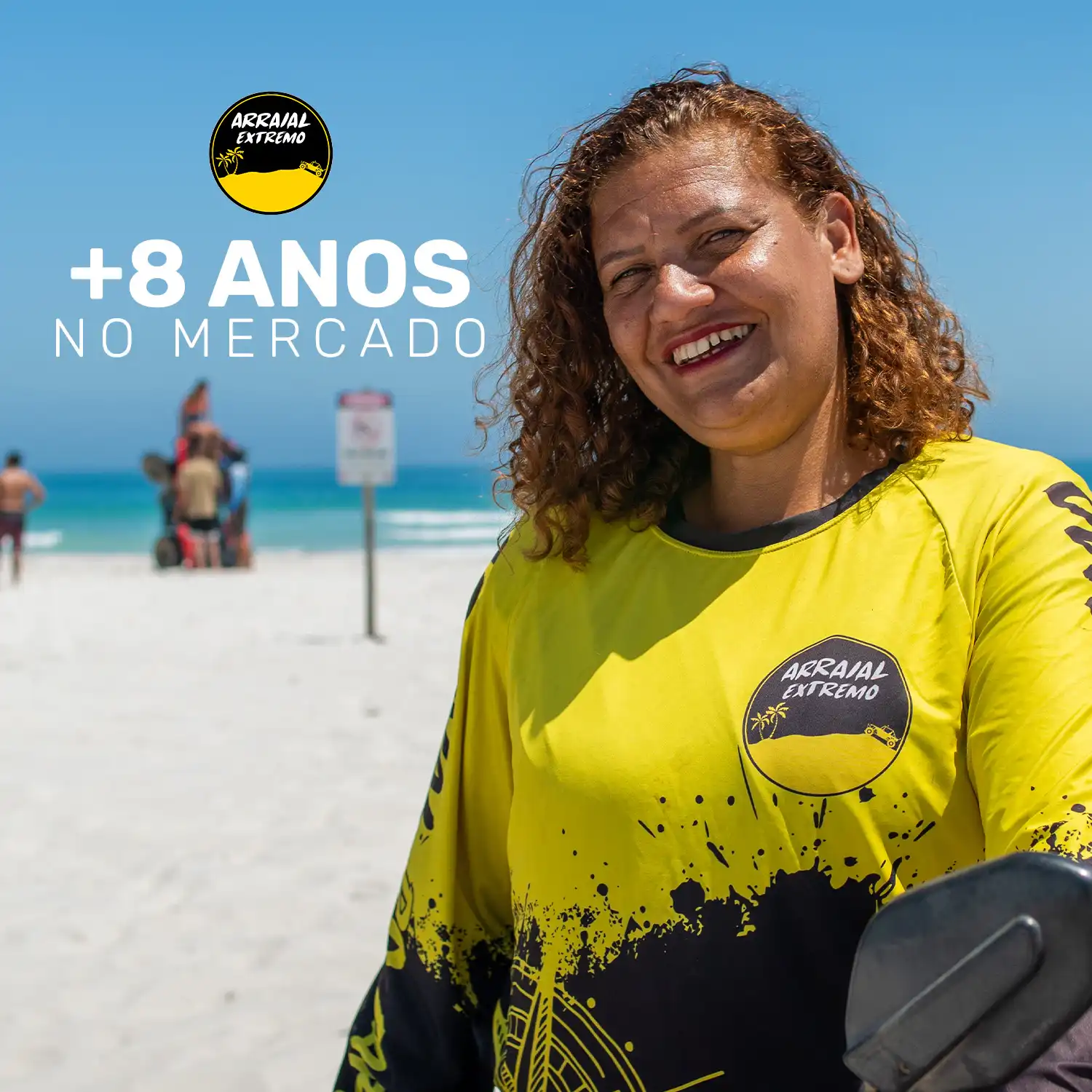 8 Anos de Experiência Arraial Extremo